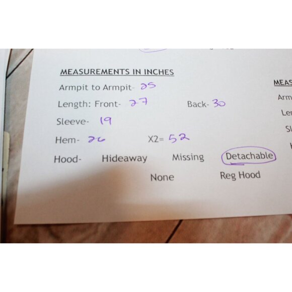 LL Bean Baxter State Parka Down Waterproof Blue Size Large - Picture 13 of 13